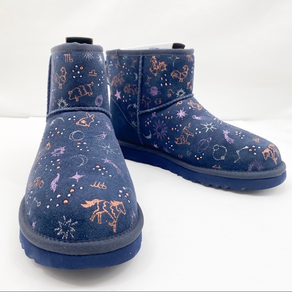 UGG Classic MINI Zodiac Boots Color Starry Night - Picture 9 of 16